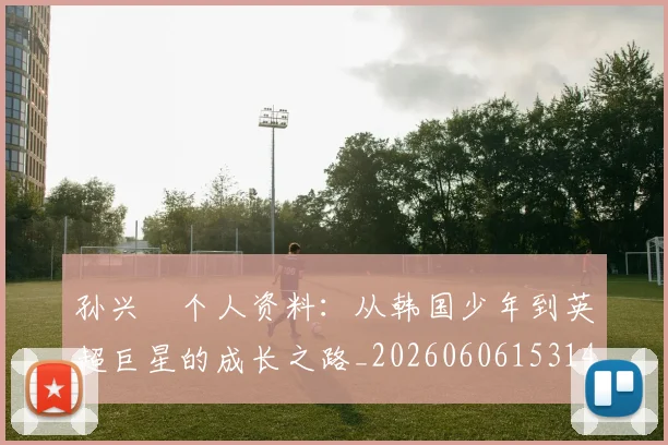 孙兴慜个人资料:从韩国少年到英超巨星的成长之路_20260606153142